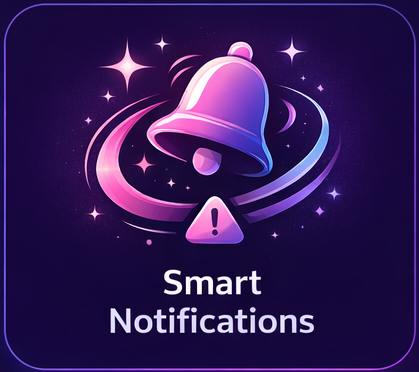  - Get alerts when your child is 'next up' or when there are timing changes. Never 
