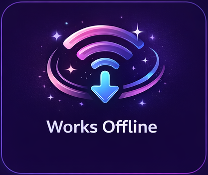  - Downloaded schedule works even without signal. Perfect for venues with poor rece